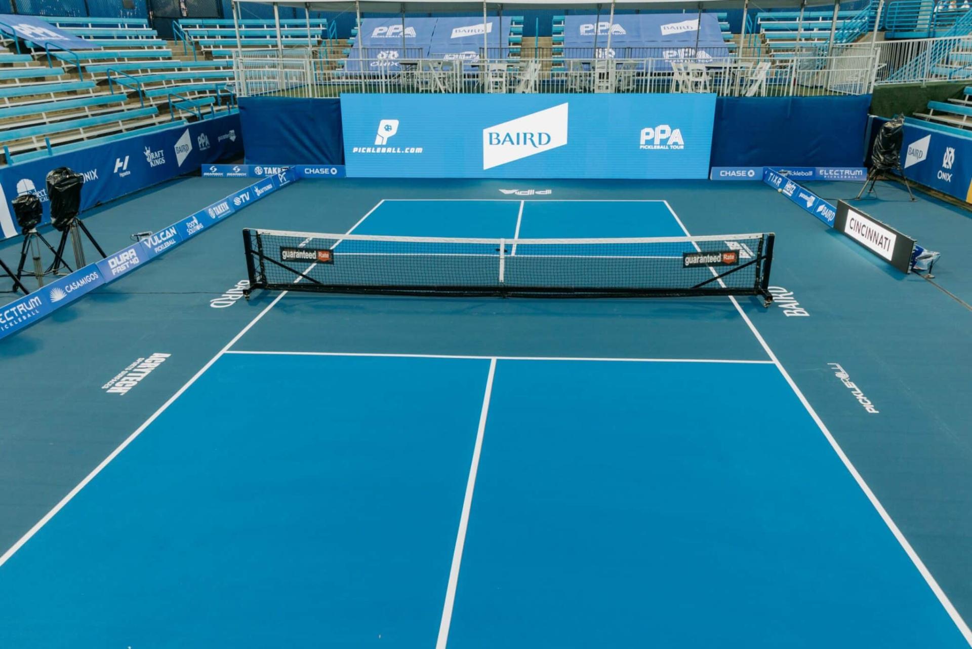 sân pickleball hoàn thiện